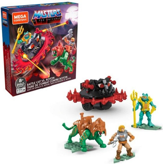 Masters of the Universe Origins – Battle Cat vs. Roton Playset (UPC: 887961886986)