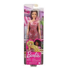 Barbie Glitz Doll – Blonde with Pink Dress (UPC: 887961899849)-1