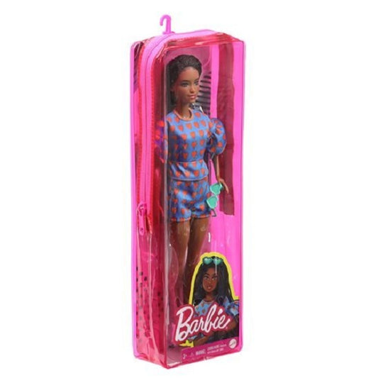Barbie Fashionistas Doll #172 – Curvy with Black Hair & Heart Print Outfit