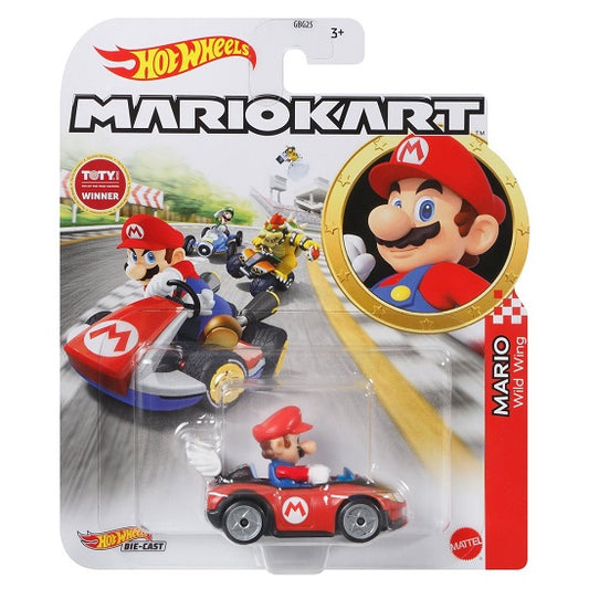 Mario Kart Hot Wheels – Mario in Wild Wing (Mix 3, 2021) (UPC: 887961908343)