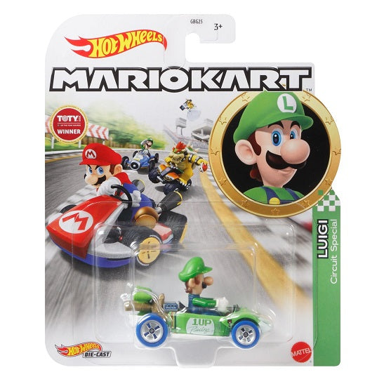 Mario Kart Hot Wheels – Luigi in Circuit Special (Mix 3, 2021)