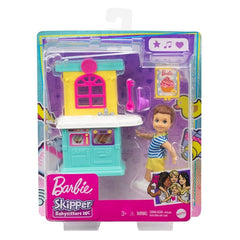 Barbie Skipper Babysitters Inc. Kitchen Boy Storytelling Pack (UPC: 887961909371)-1