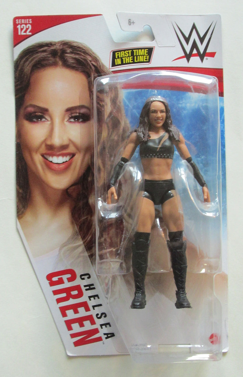 WWE Basic Series 122 Chelsea Green (Chase Variant – Black Outfit) Action Figure (UPC: 887961914238)