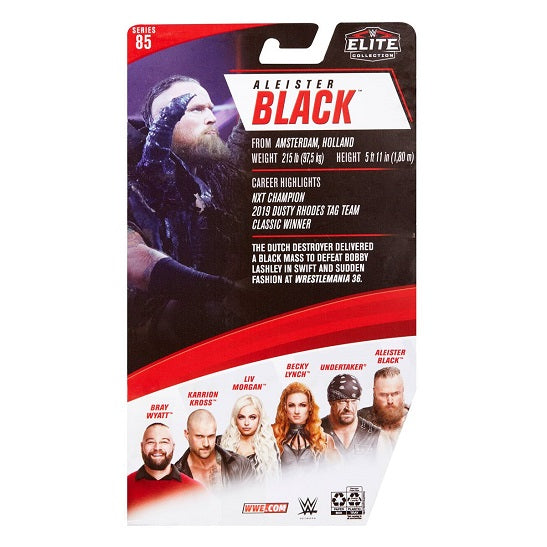 WWE Elite Series 85 Aleister Black Action Figure (UPC: 887961922356)