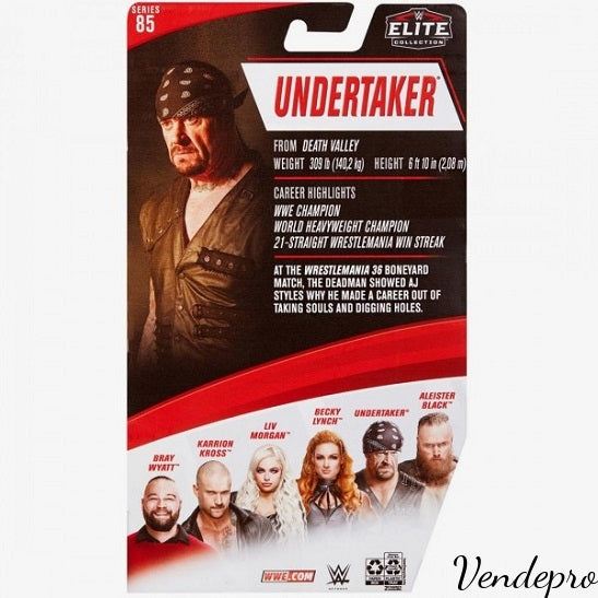WWE Undertaker – Elite Series 85 (UPC: 887961922363)