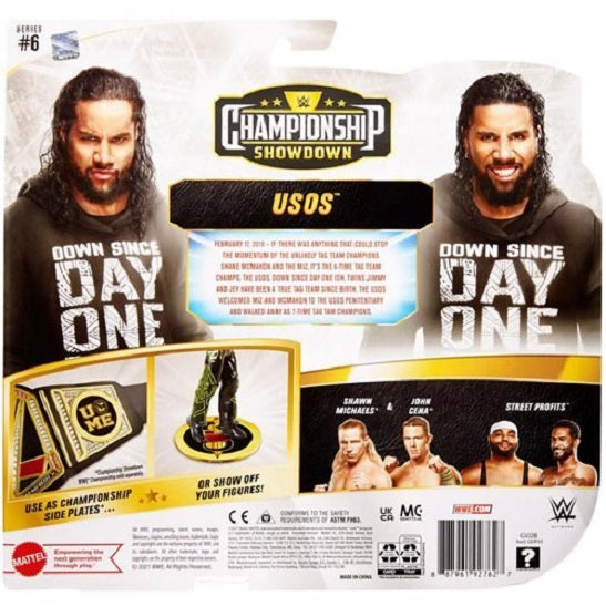 WWE Jimmy Uso vs Jey Uso – Championship Showdown Series 6 (UPC: 887961927627)