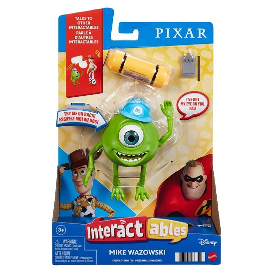 Monsters Inc. – Mike Wazowski Interactables Talking Action Figure (UPC: 887961936742)