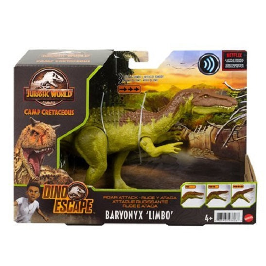 Jurassic World: Campamento Cretácico – Figura de Acción "Limbo" Baryonyx (Ataque Rugido) (UPC: 887961938067)