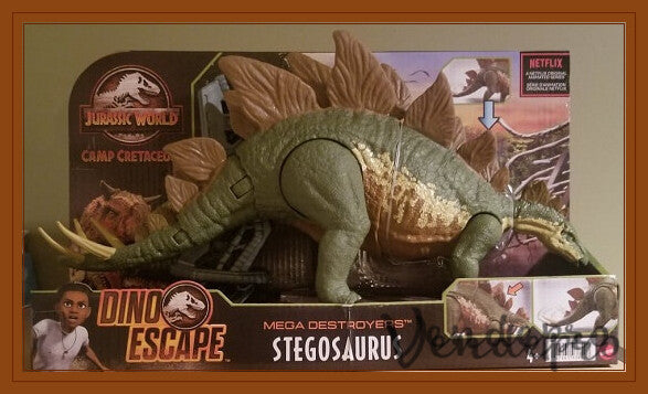 Jurassic World Camp Cretaceous – Mega Destroyers Stegosaurus (UPC: 887961938593)