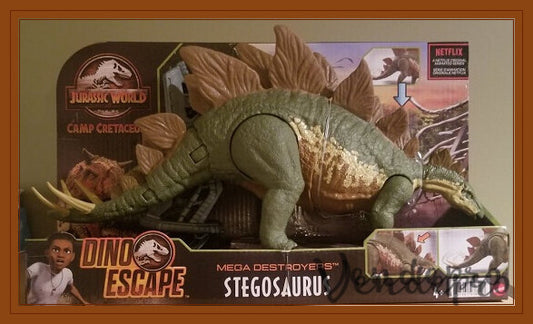 Jurassic World Camp Cretaceous – Mega Destroyers Stegosaurus (UPC: 887961938593)