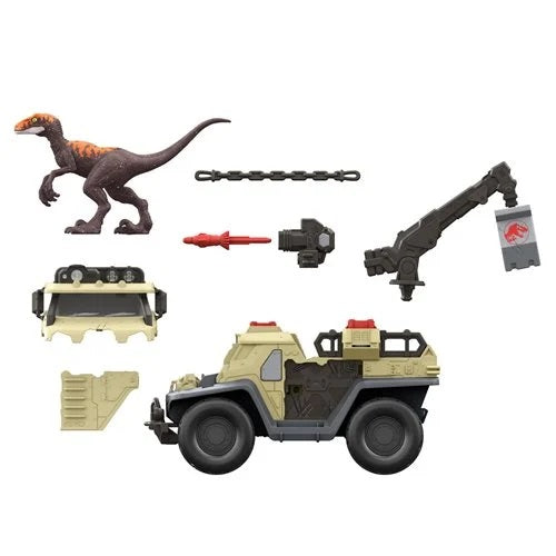 Jurassic World Dominion – Camión con función de captura y aplastamiento (UPC: 887961938616)