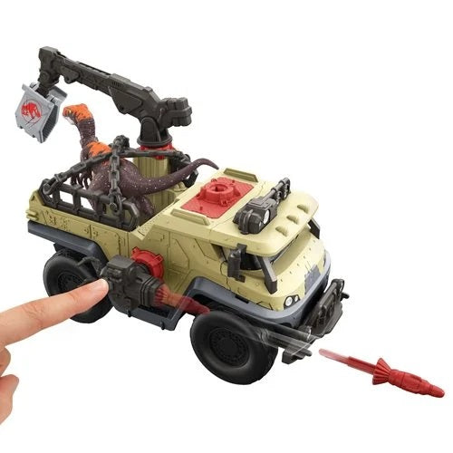 Jurassic World Dominion – Capture 'N Crush Truck Playset