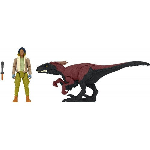 Jurassic World: Dominion – Kayla y Pyroraptor (UPC: 887961942750)