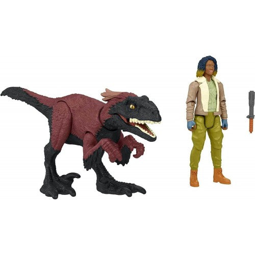 Jurassic World: Dominion – Kayla y Pyroraptor (UPC: 887961942750)