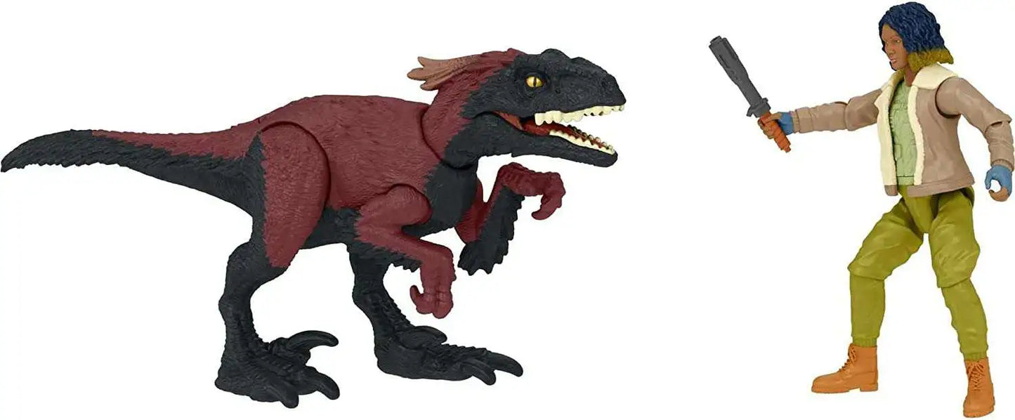 Jurassic World: Dominion – Kayla y Pyroraptor (UPC: 887961942750)