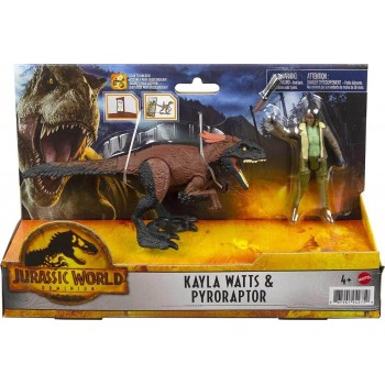 Jurassic World: Dominion – Kayla & Pyroraptor (UPC: 887961942750)