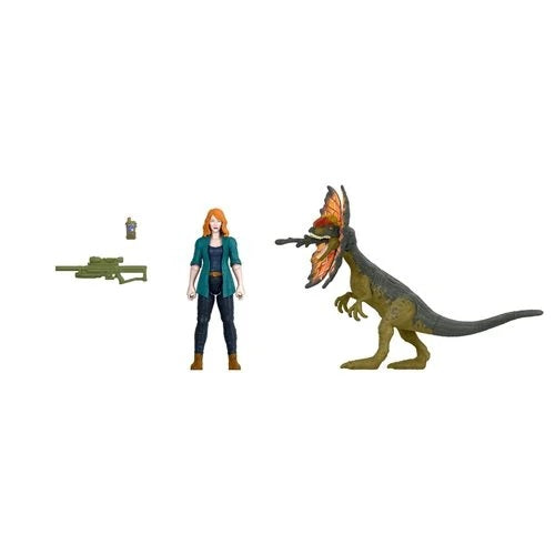 Jurassic World: Dominion – Claire y Dilophosaurus (UPC: 887961942774)
