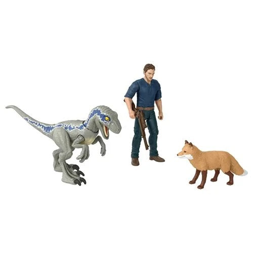 Jurassic World Dominion – Owen & Velociraptor Beta Human and Dino Pack (UPC: 887961942798)