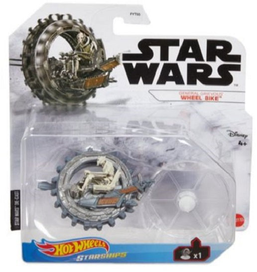 Star Wars Hot Wheels Starships – General Grievous’ Wheel Bike (UPC: 887961947656)