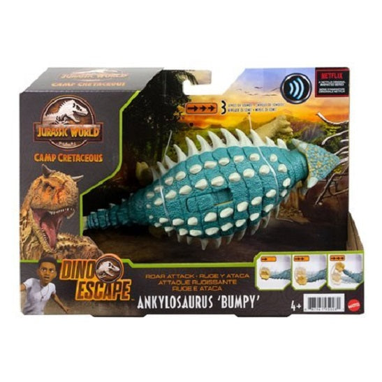 Jurassic World Camp Cretaceous – Dino Escape: Fierce Force Ankylosaurus “Bumpy”