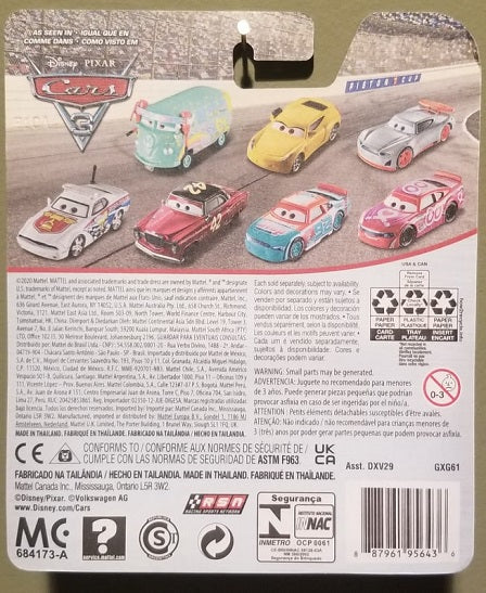 Disney Pixar Cars 3 – Trainer Cruz Ramirez Die-Cast Vehicle (UPC: 887961956436)