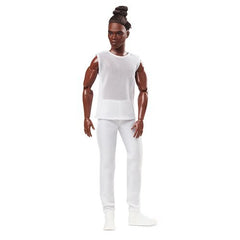 Barbie Signature Looks – Ken Doll #11 (Brunette, Tank Top & Joggers) (UPC: 887961959468)-2