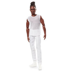 Barbie Signature Looks – Ken Doll #11 (Brunette, Tank Top & Joggers) (UPC: 887961959468)-3