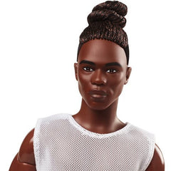 Barbie Signature Looks – Ken Doll #11 (Brunette, Tank Top & Joggers) (UPC: 887961959468)-1