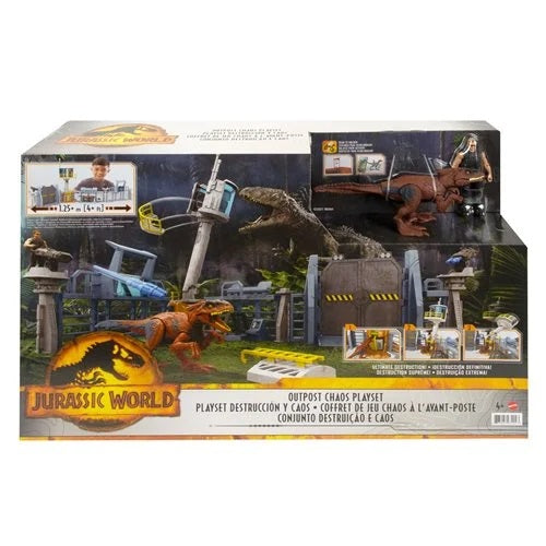 Jurassic World Dominion – Playset Puesto de avanzada del Caos (UPC: 887961972023)