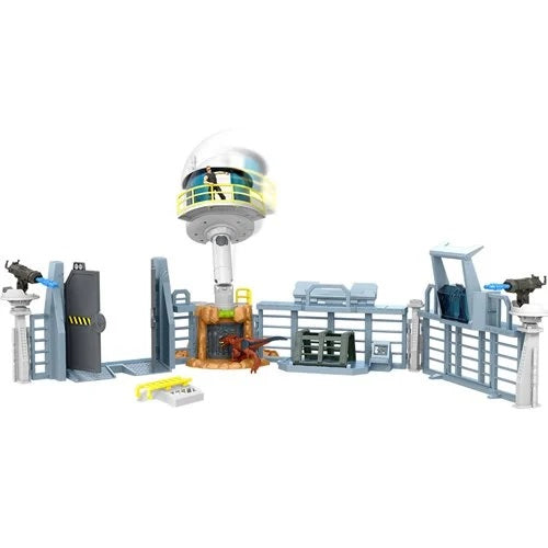 Jurassic World Dominion – Playset Puesto de avanzada del Caos (UPC: 887961972023)