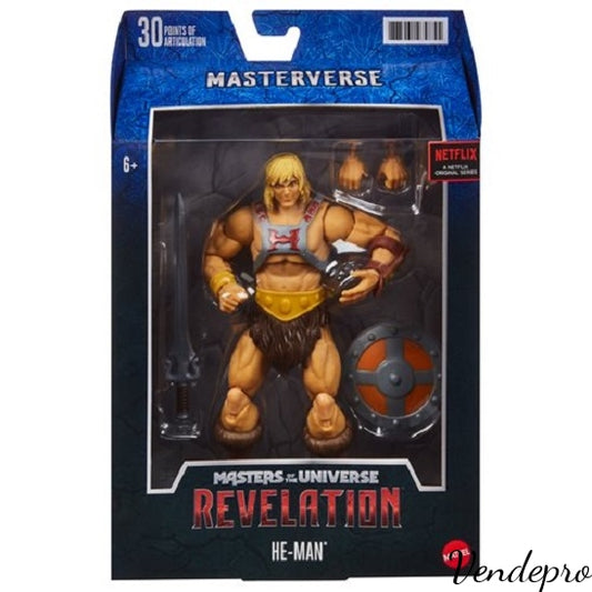 Masters of the Universe Masterverse Revelation He-Man Action Figure (UPC: 887961979855)
