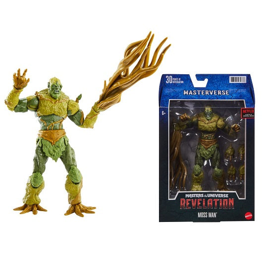 Masters of the Universe Masterverse Revelation – Moss Man Classic 7-Inch Action Figure (UPC: 887961979886)