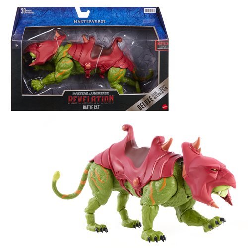 Masters of the Universe Masterverse Revelation – BattleCat Deluxe 7" Action Figure (UPC: 887961979930)