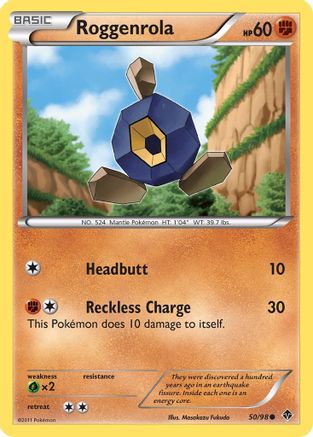 Roggenrola (50)/98 - Emerging Powers-1
