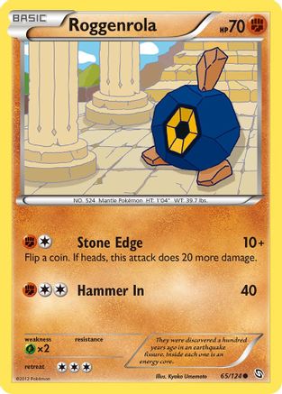 Roggenrola/124 - Dragons Exalted-1