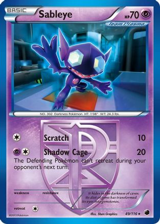 Sableye (Team Plasma)/116 - Plasma Freeze-1