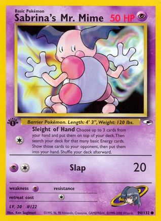 Sabrina's Mr. Mime 94/132 - Gym Heroes Unlimited-1