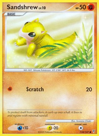 Sandshrew 124/147 - Supreme Victors Reverse Holofoil-1