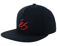 éS 'Script' Snapback - Black-1