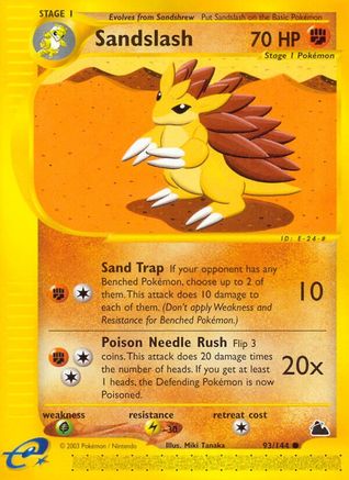 Sandslash/144 - Skyridge Reverse Holofoil-1