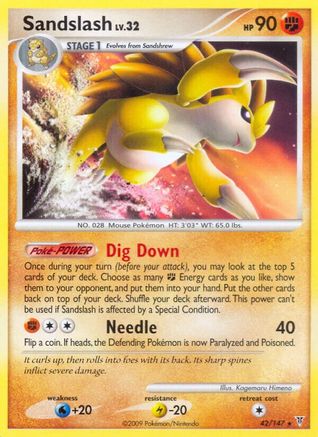 Sandslash/147 - Supreme Victors Reverse Holofoil-1