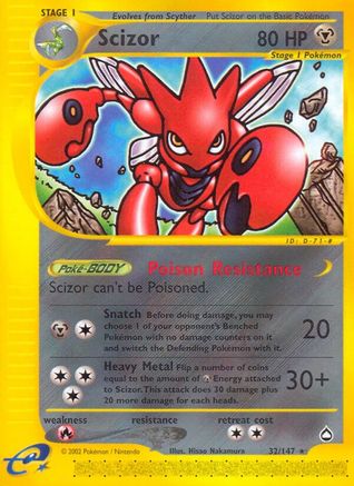 Scizor/147 - Aquapolis-1
