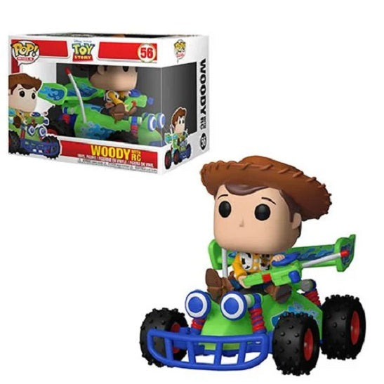 Toy Story Woody and RC Pop! Vinyl Vehicle (UPC: 889698370165)