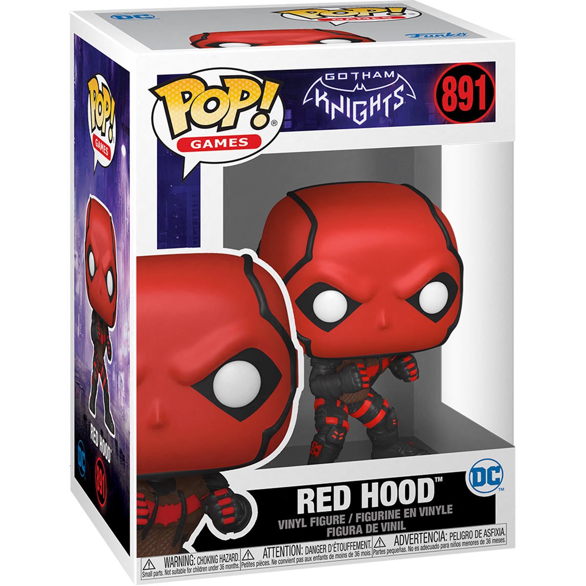 Funko Pop! Games – Batman: Gotham Knights Red Hood Figura de vinilo (UPC: 889698574198)