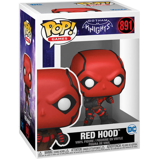 Funko Pop! Games – Batman: Gotham Knights Red Hood Vinyl Figure (UPC: 889698574198)