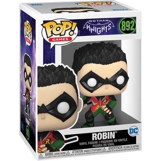 Funko Pop! Games – Batman: Gotham Knights Robin Vinyl Figure (UPC: 889698574204)