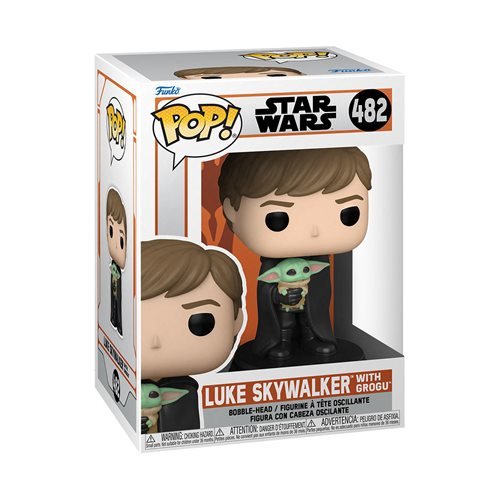 Star Wars: The Mandalorian – Luke Skywalker with The Child Pop! Vinyl Figure #482-1