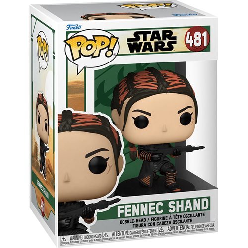 Star Wars: ¡El libro de Boba Fett Pop! Figura de vinilo Fennec Shand-1