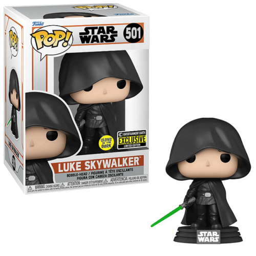 Star Wars: The Mandalorian Luke Pop que brilla en la oscuridad