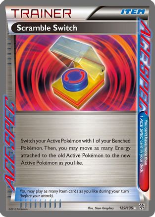 Scramble Switch/135 - Plasma Storm Holofoil-1